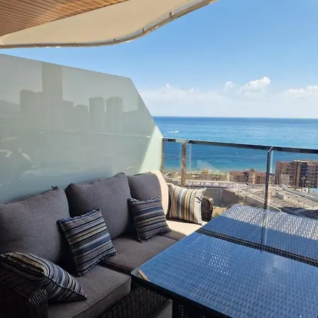 Sunset Waves Vistas Al Mar Apartamento Benidorm Exterior foto